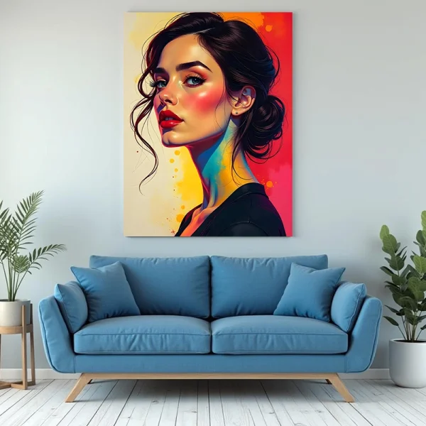 Tablou portret modern