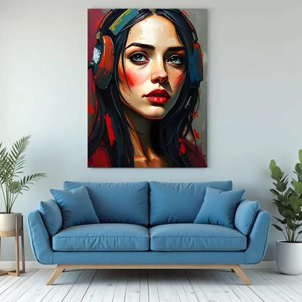 Tablou portret modern