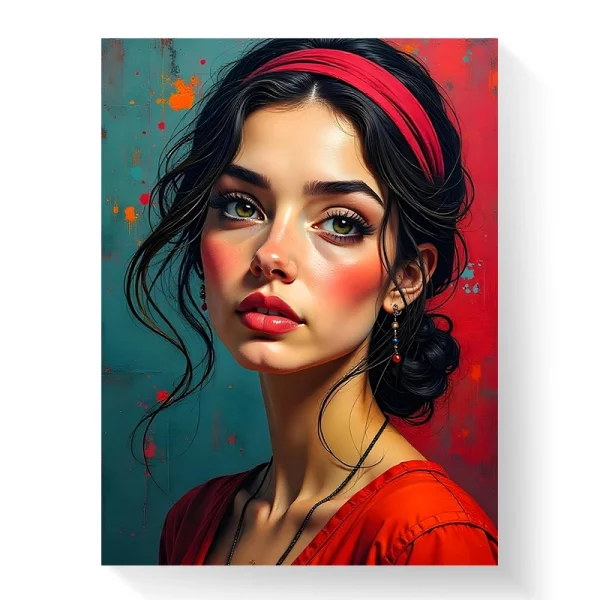 Tablou portret modern