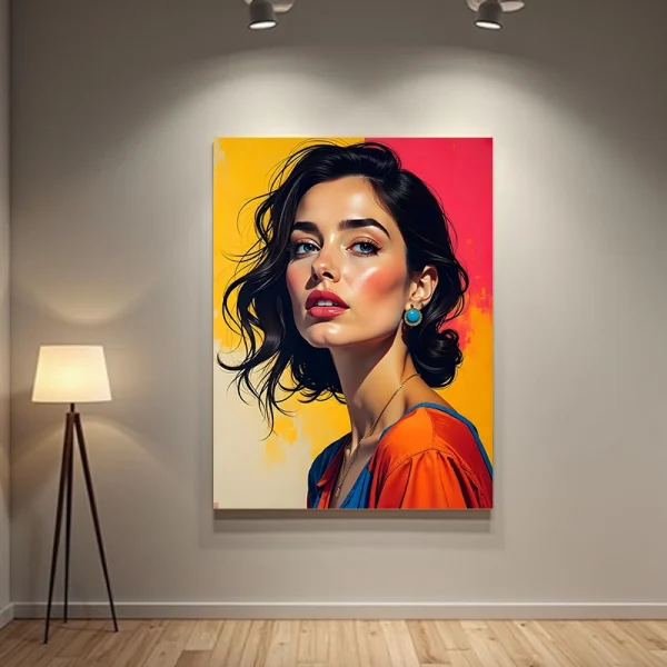 Tablou portret modern