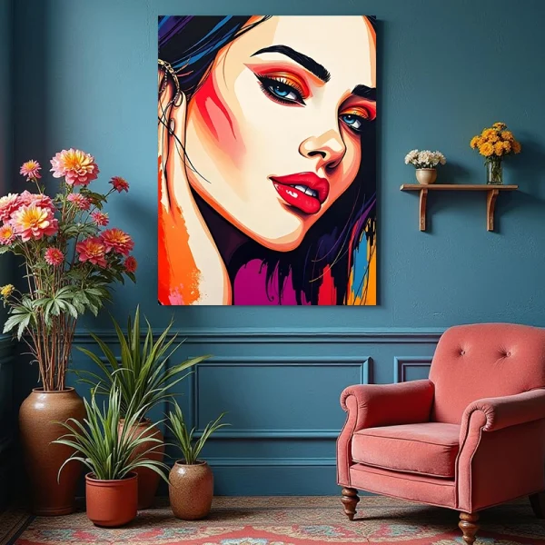 Tablou portret modern