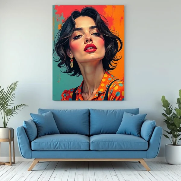 Tablou portret modern