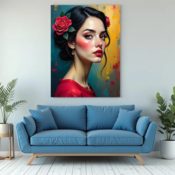 Tablou portret modern