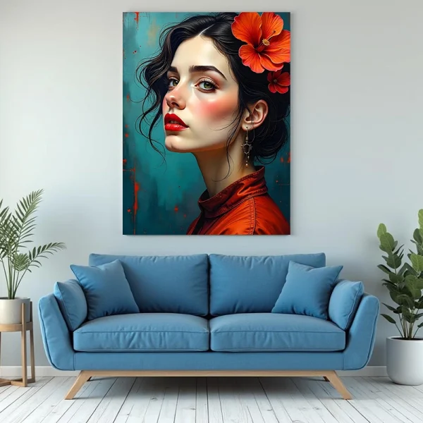 Tablou portret modern