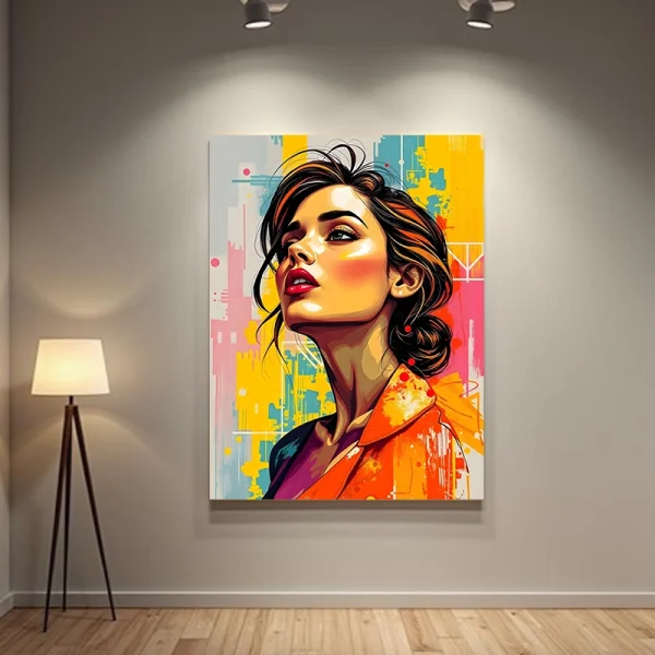 Tablou portret modern