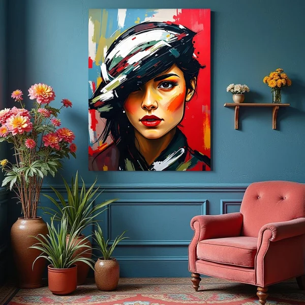 Tablou portret modern