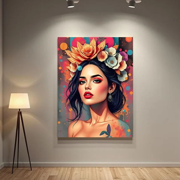 Tablou portret modern