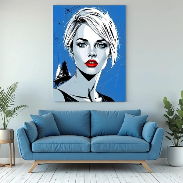 Tablou portret modern