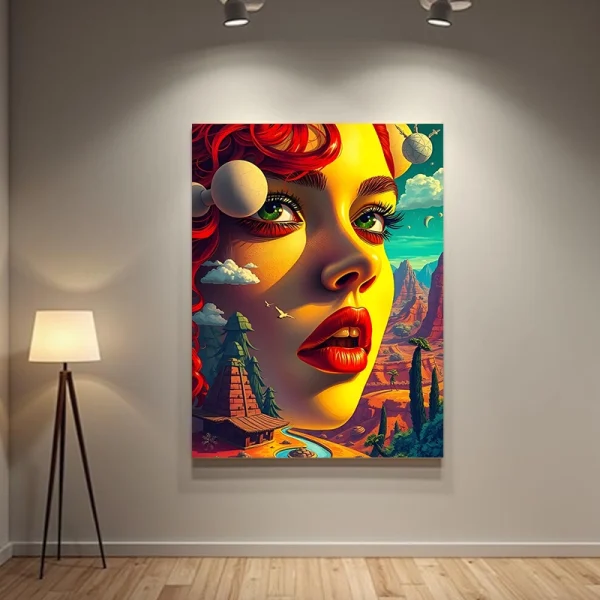 Tablou portret modern