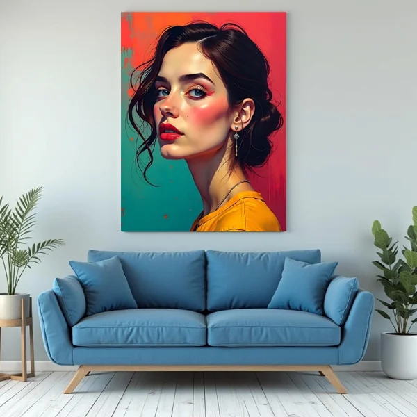 Tablou portret modern