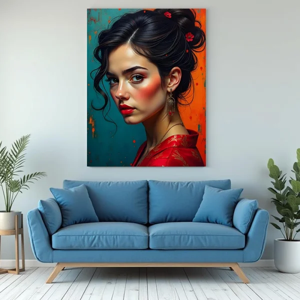 Tablou portret modern