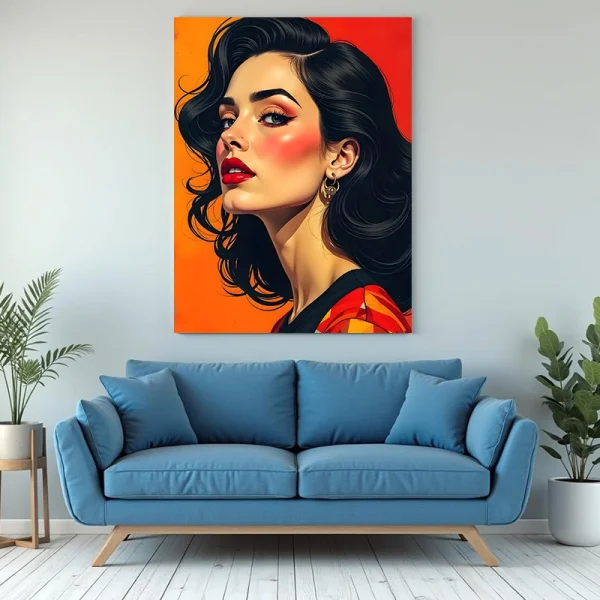 Tablou portret modern