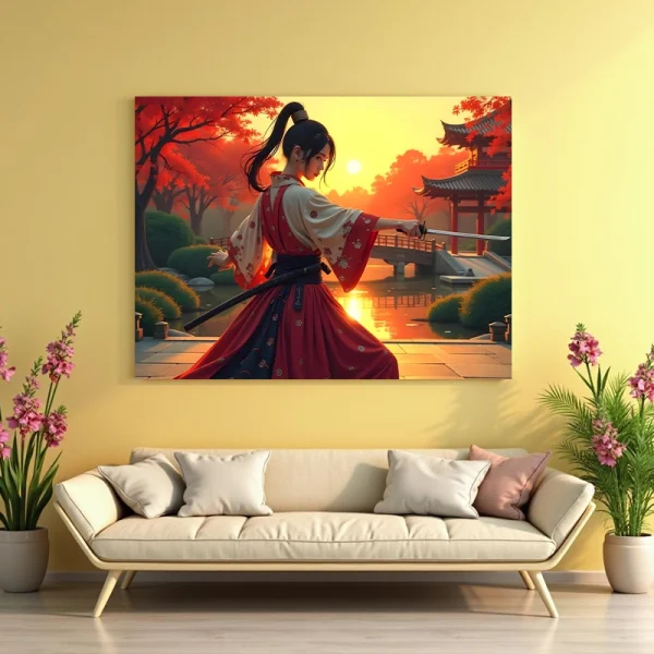Tablou peisaj japonez