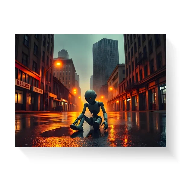 Tablou android cyberpunk