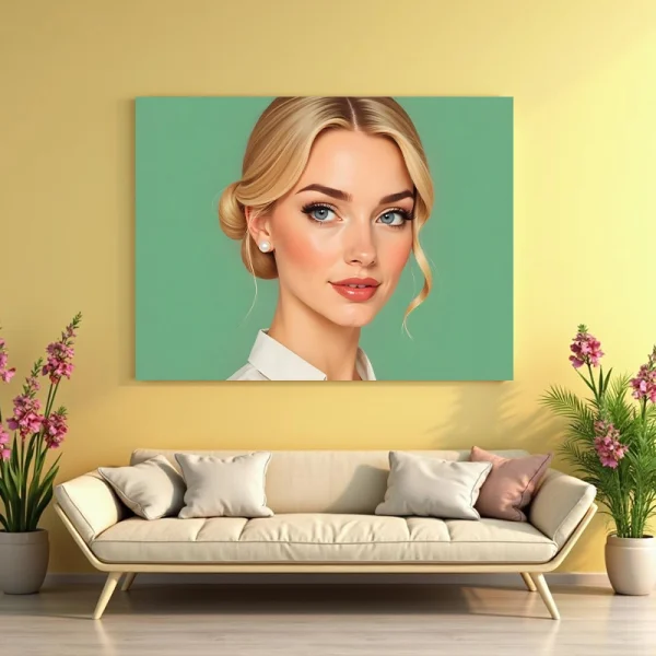 Tablou portret de femeie