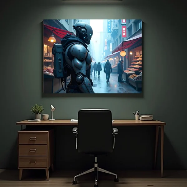 Tablou android cyberpunk