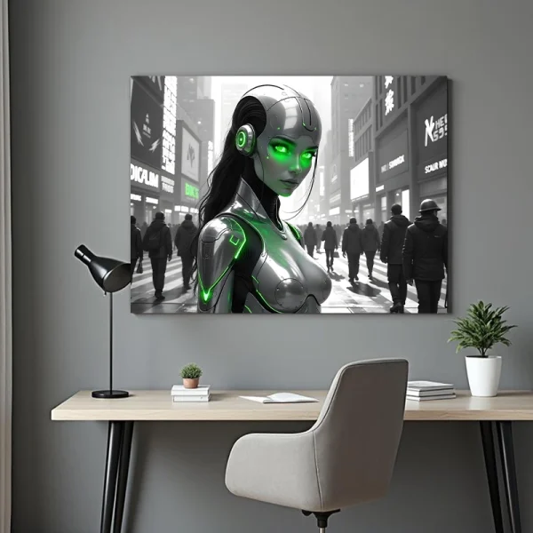Tablou android cyberpunk