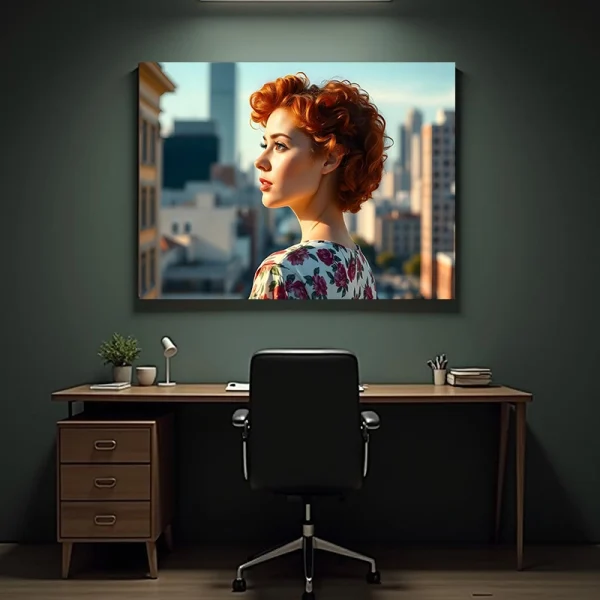 Tablou portret de femeie