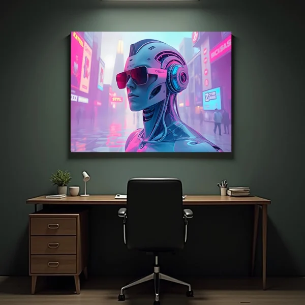 Tablou android cyberpunk