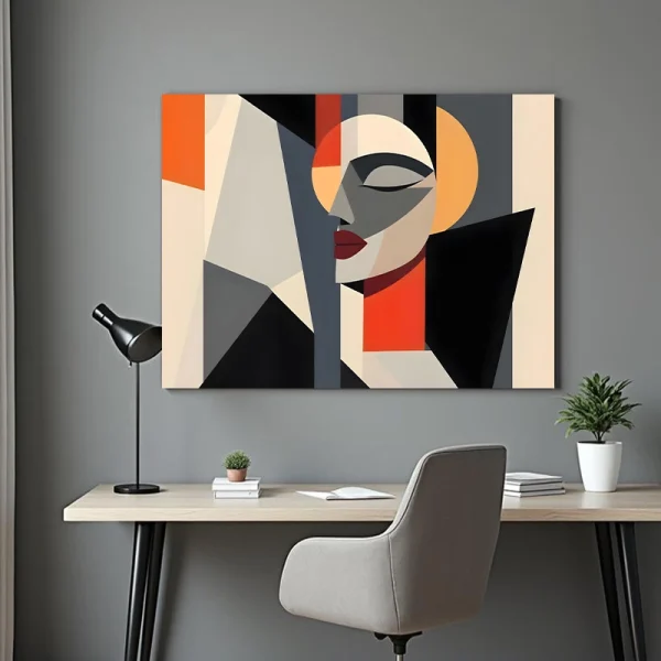 Tablou portret abstract