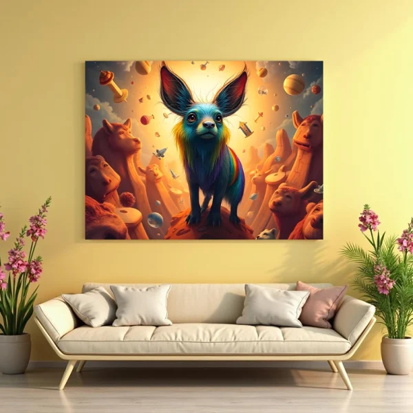 Tablou animale fantastice