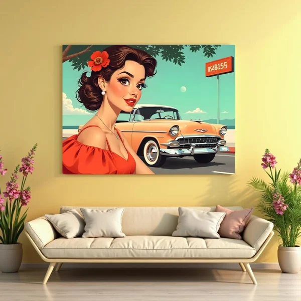 Tablou old car