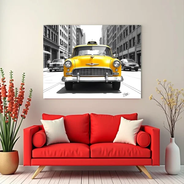 Tablou New York Cab