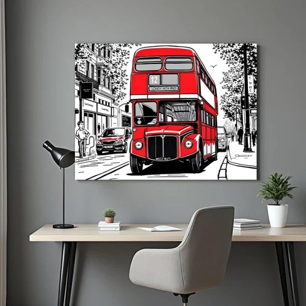 Tablou London Bus