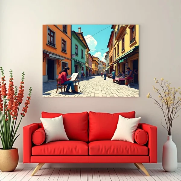 Tablou peisaj urban