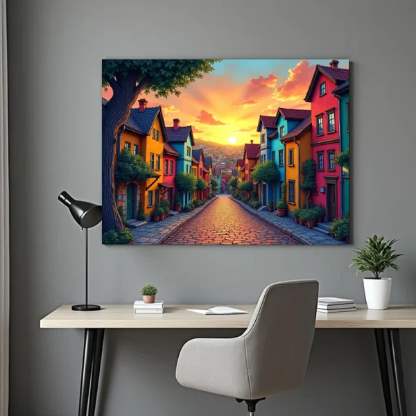 Tablou peisaj urban