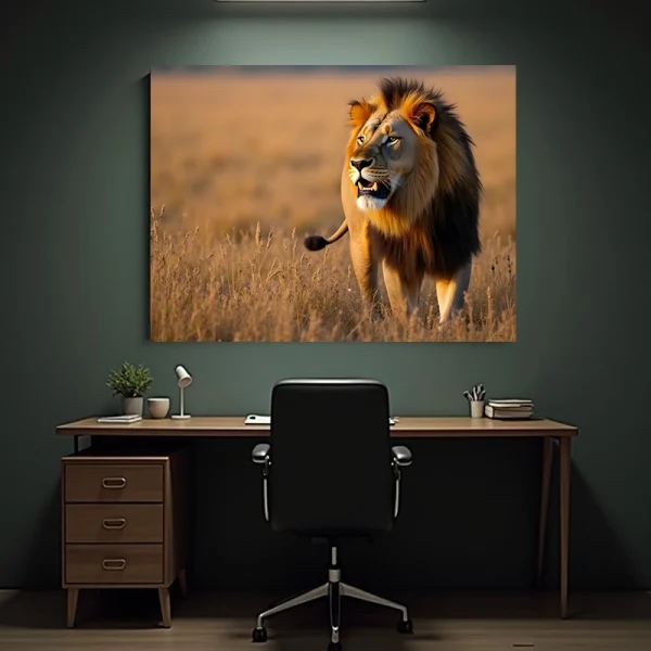 Tablou peisaj cu animale