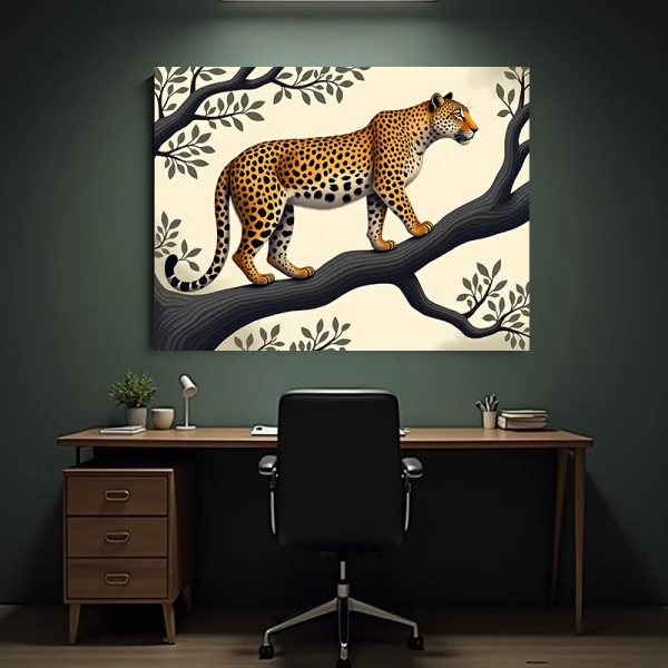 Tablou peisaj cu animale