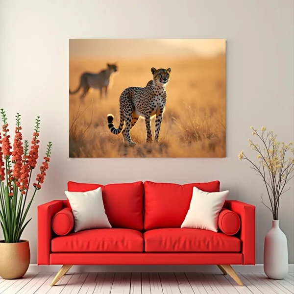 Tablou peisaj cu animale
