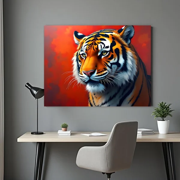 Tablou peisaj cu animale
