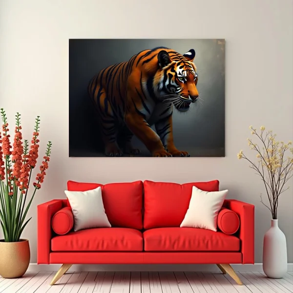 Tablou peisaj animale