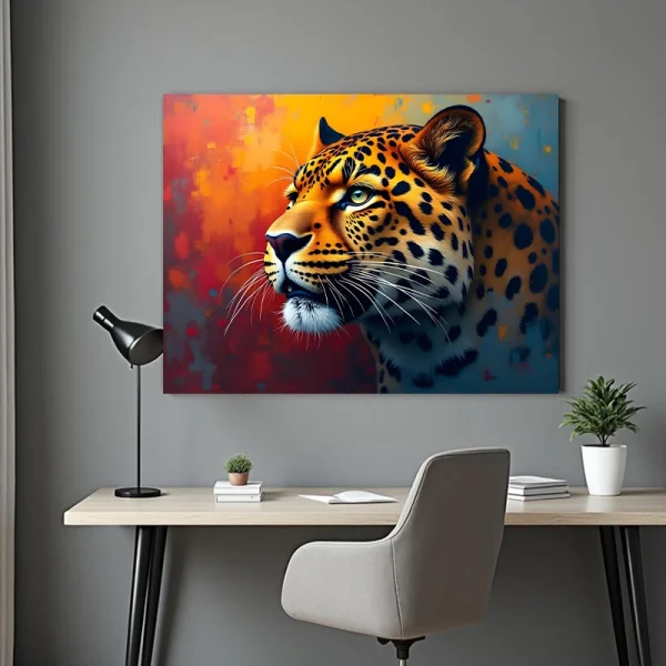 Tablou peisaj animale