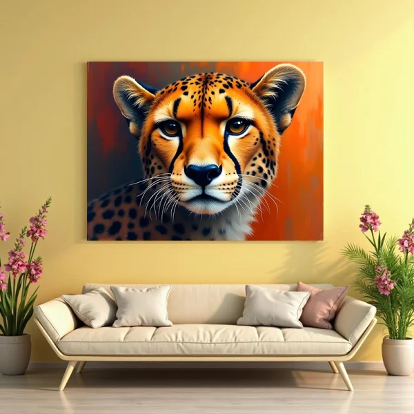 Tablou peisaj animale