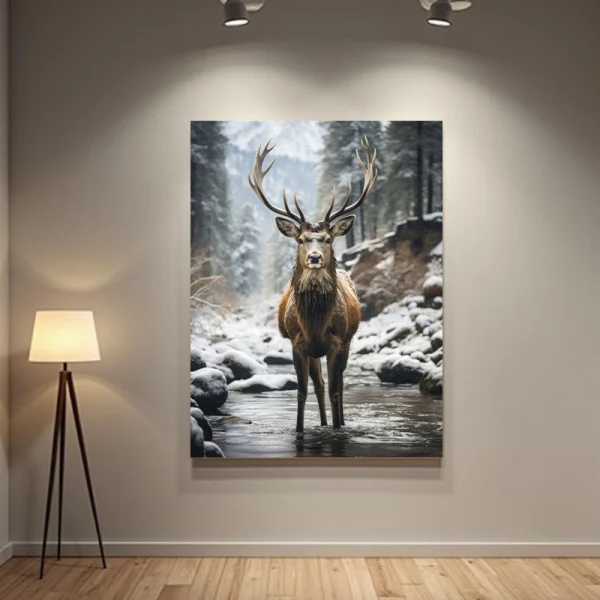 Tablou peisaj animale