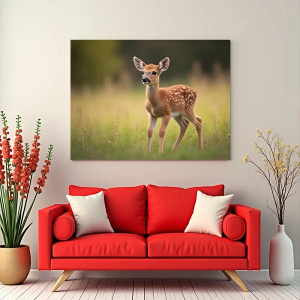 Tablou peisaj animale