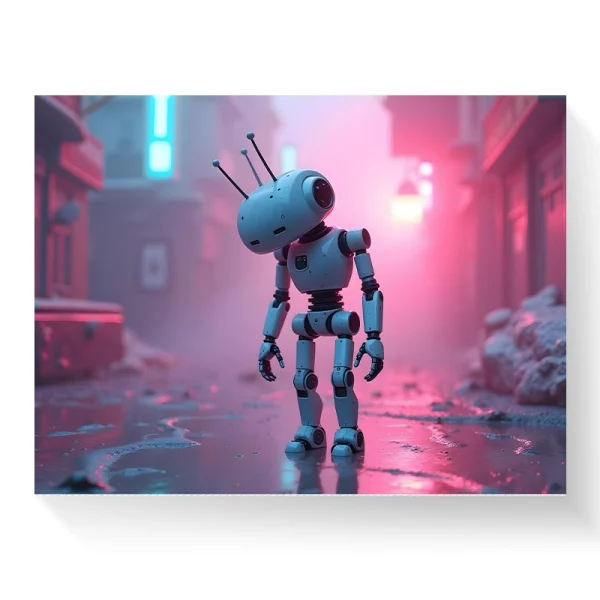 Tablou cyberpunk
