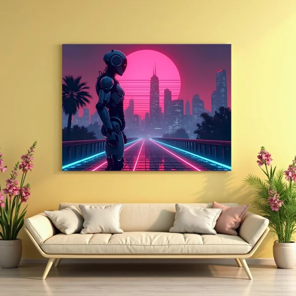 Tablou cyberpunk