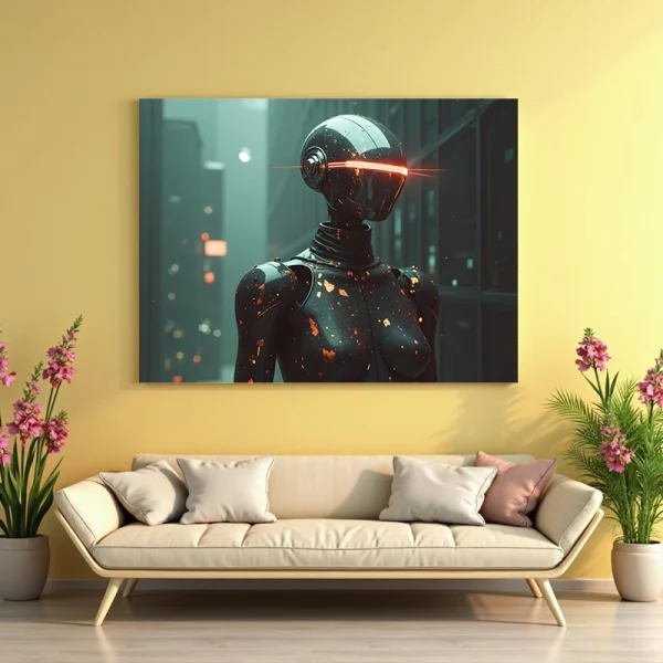 Tablou cyberpunk