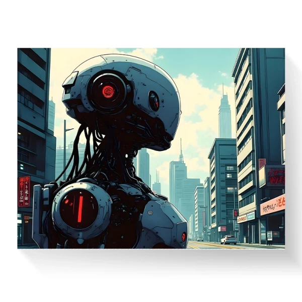Tablou cyberpunk