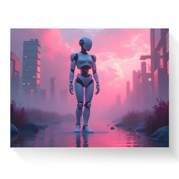 Tablou cyberpunk