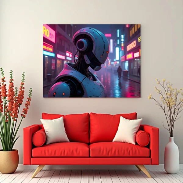 Tablou cyberpunk