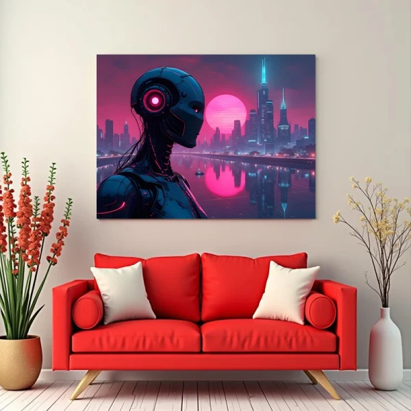 Tablou cyberpunk