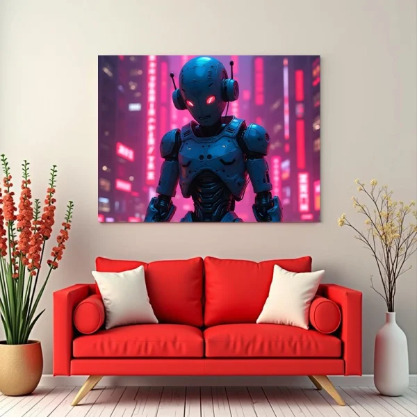Tablou cyberpunk