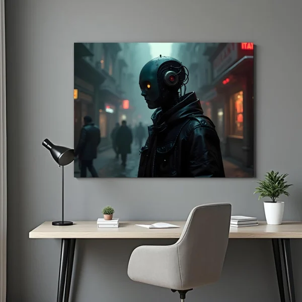 Tablou cyberpunk