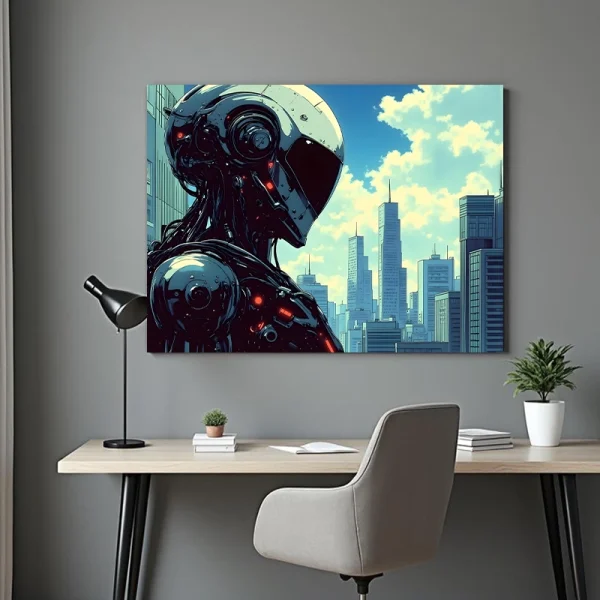 Tablou cyberpunk