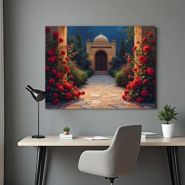 Tablou peisaj exotic